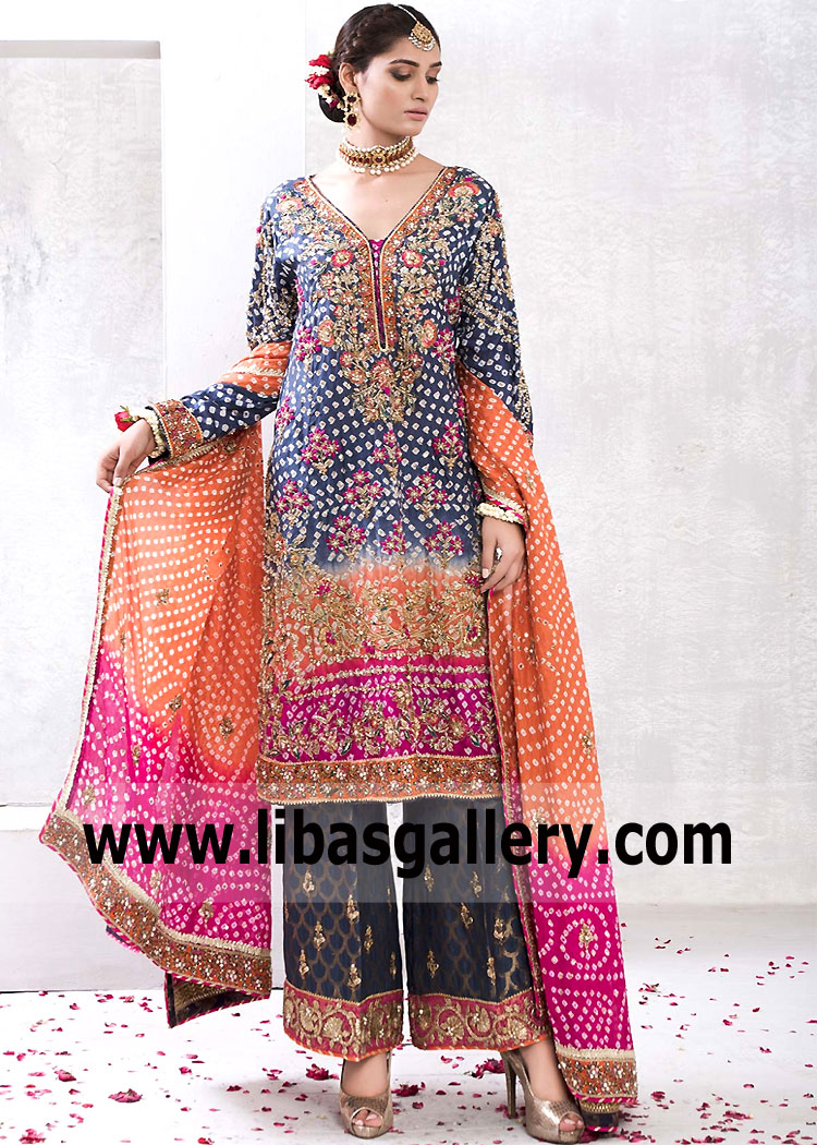 Pakistani Bridal Party Dresses Chunri Dresses Designer Bridal Party Dresses South London UK