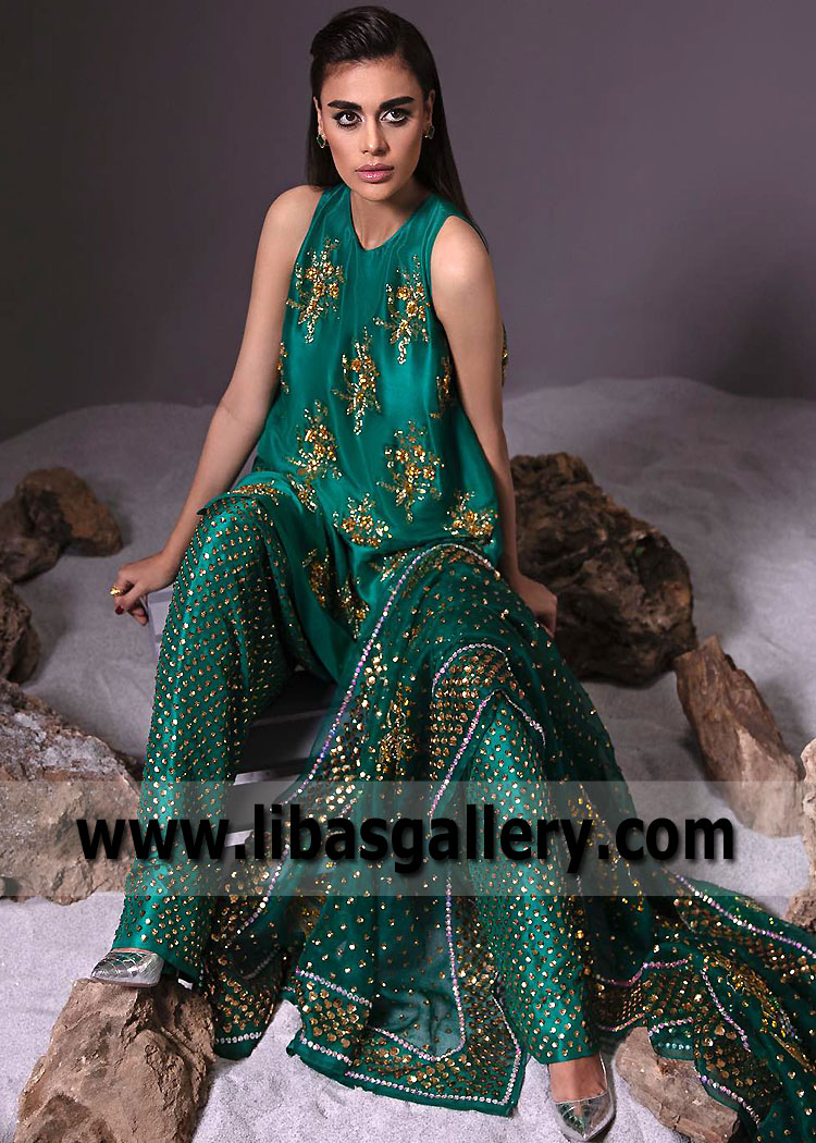 Viridian Spirea Bridal Party Dress