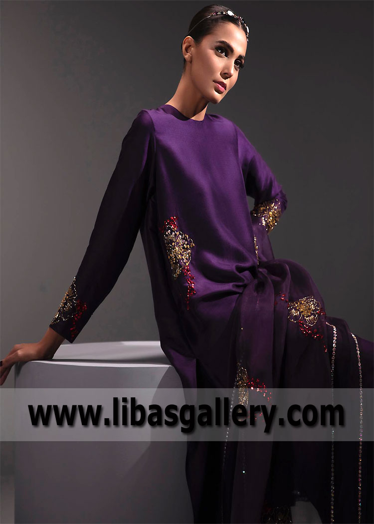 Halaya Ube Forsythia Shalwar kameez