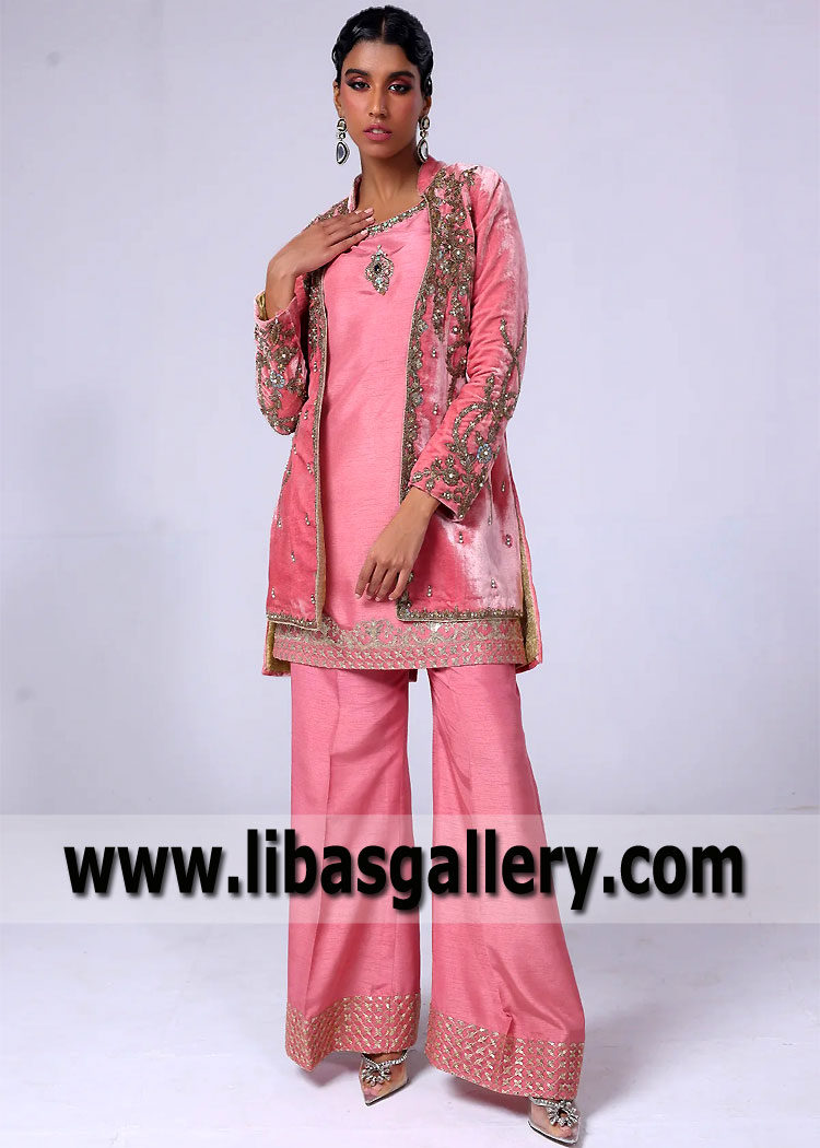 Tickle Me Pink Crinum Party Wear