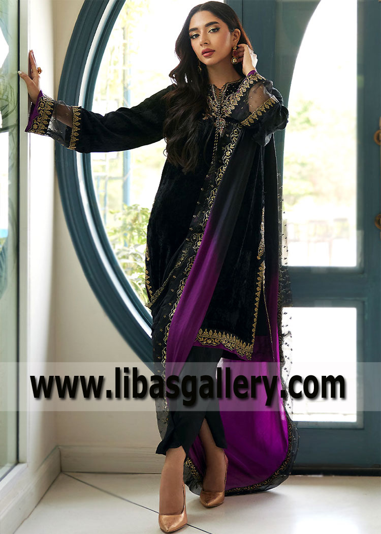 Rich Black Mallow Fall Wedding Guest Styles