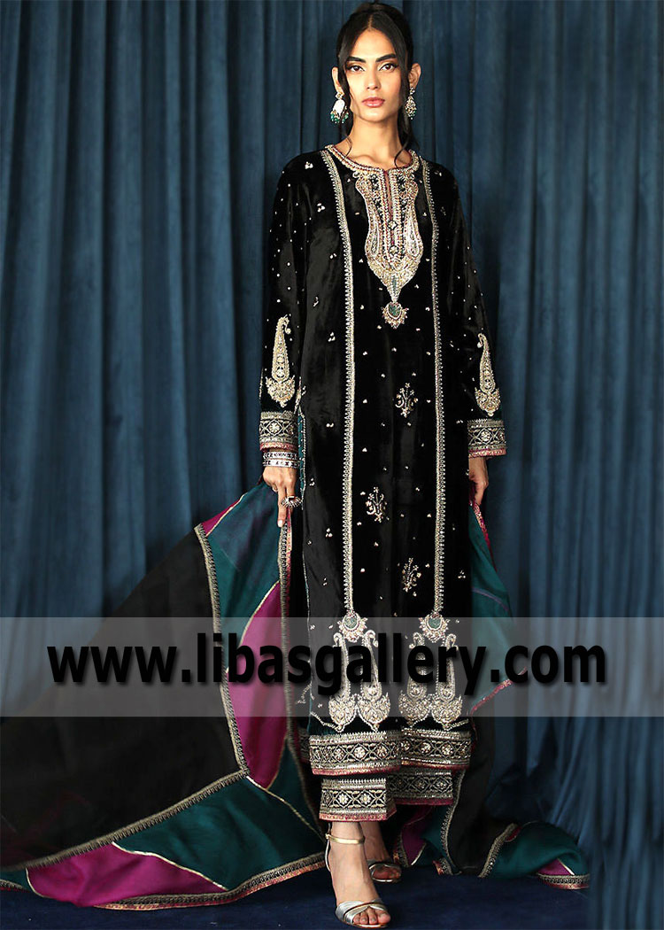 Black Magic Aster Party Wear