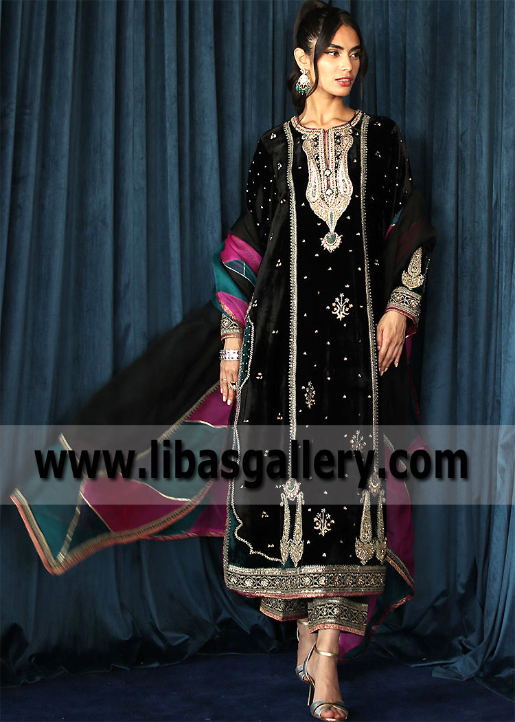 Black Magic Aster Party Wear