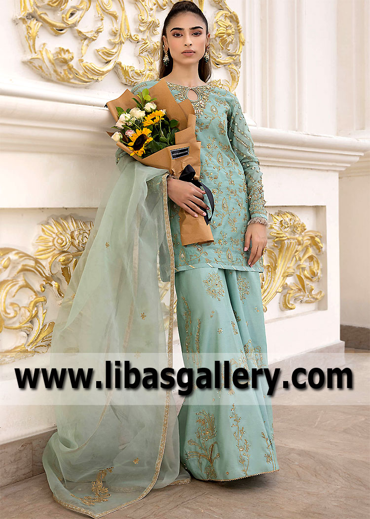 Eryngium Big Blue Formal Trouser Suit