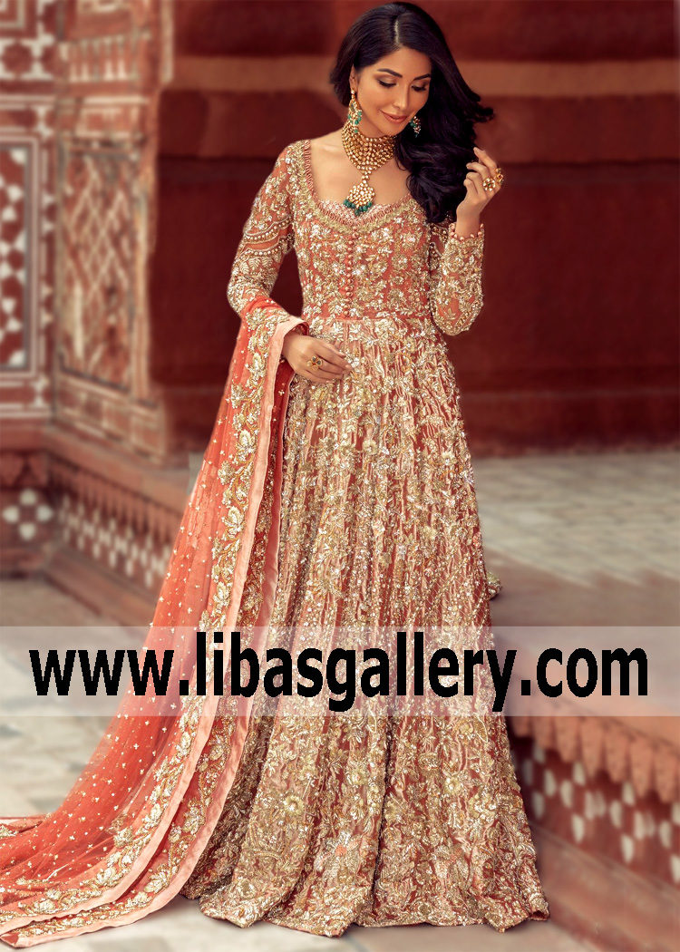 Bittersweet Lily Embellished Bridal Maxi