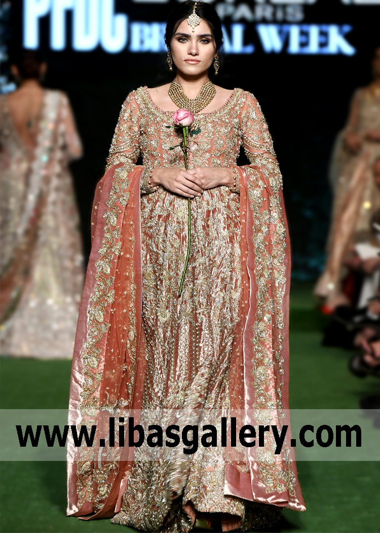 Bittersweet Lily Embellished Bridal Maxi