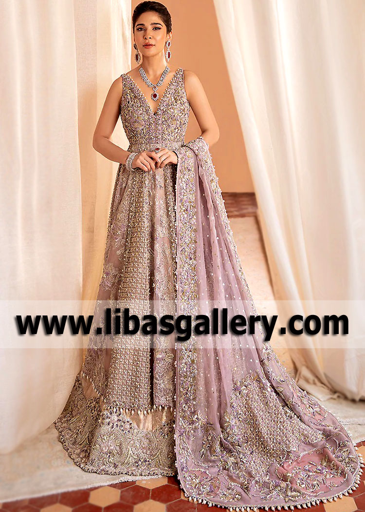 Designer Maxi Nikah Bridal Maxi Wichita Kansas USA Saira Shakira Latest Maxi Dress