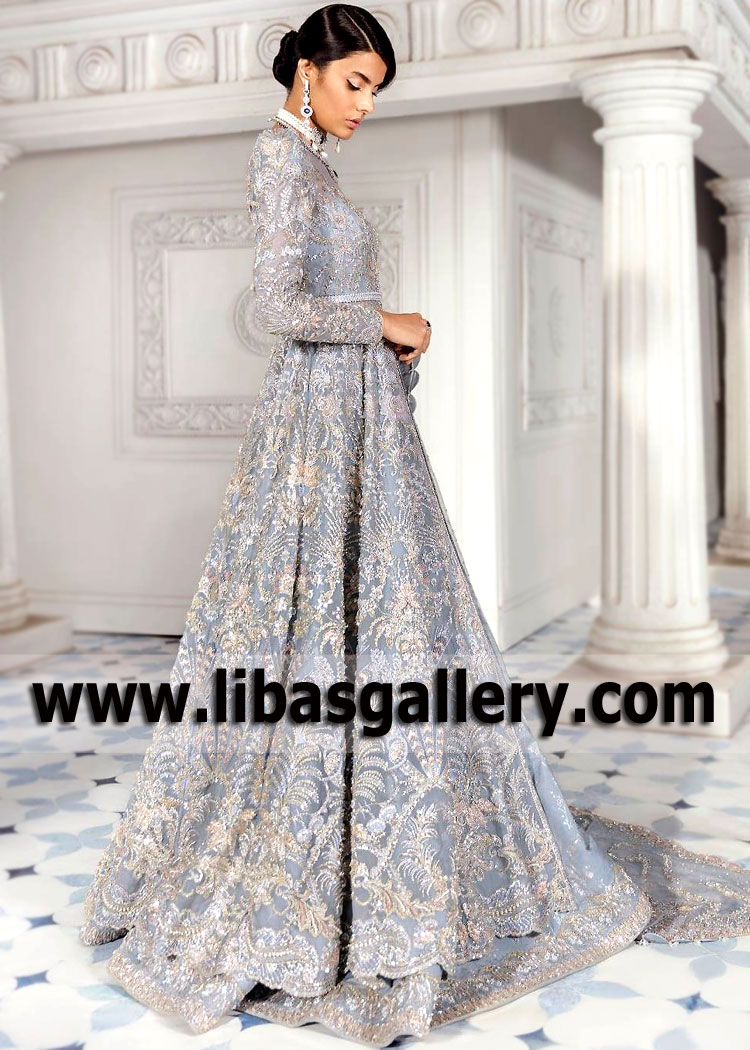 Bewitching Blue Iris Maxi for Reception