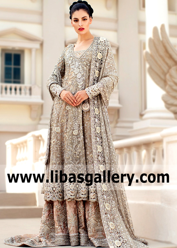 Platinum Magestic Angrakha for Walima