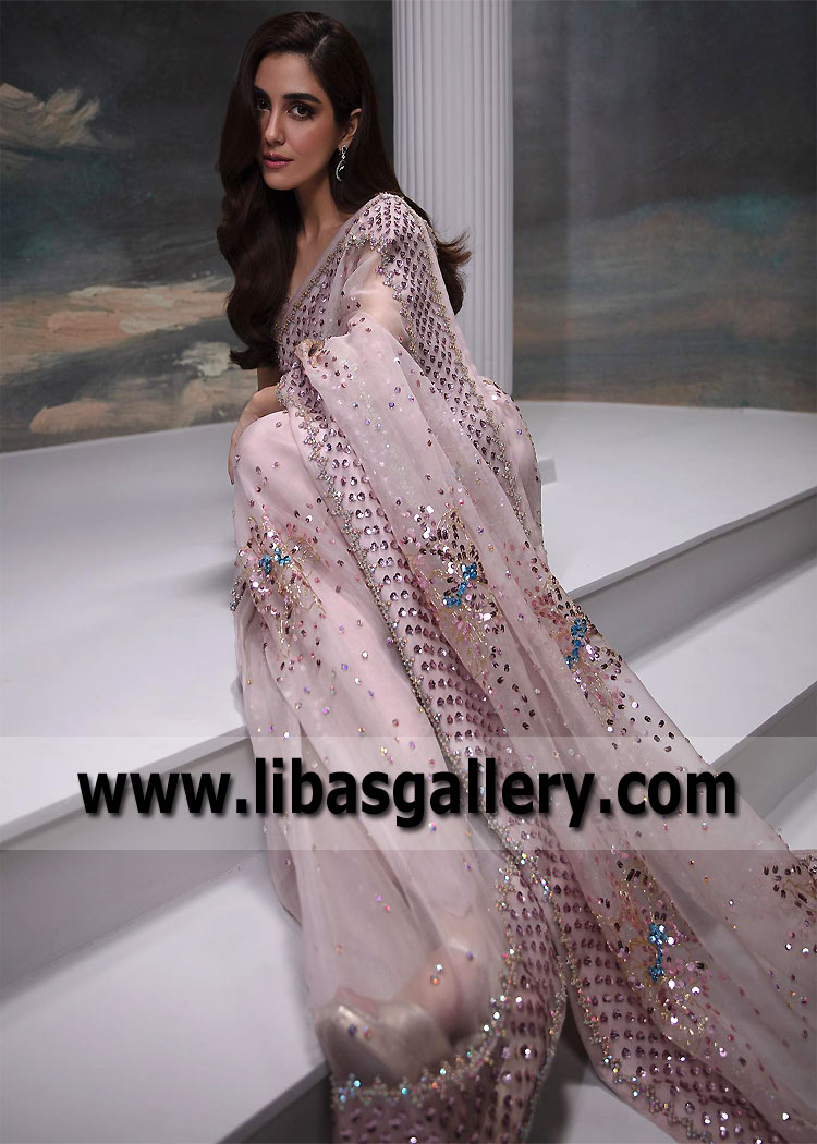 Vintage Rose Luxury Womenswear Bridal Saree