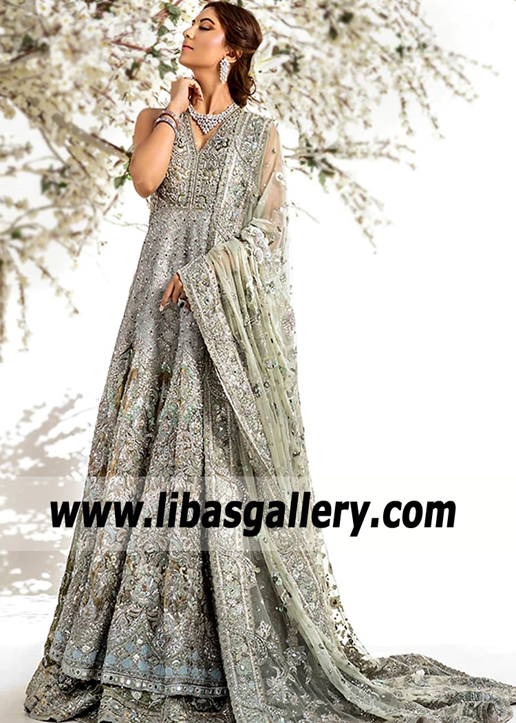 Moss Green Olive Montreux Wedding Maxi