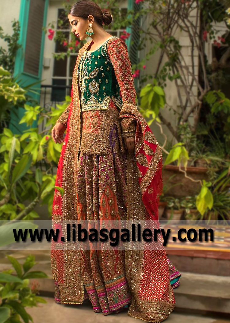 Multicolor Lust Scilla Bridal Dress