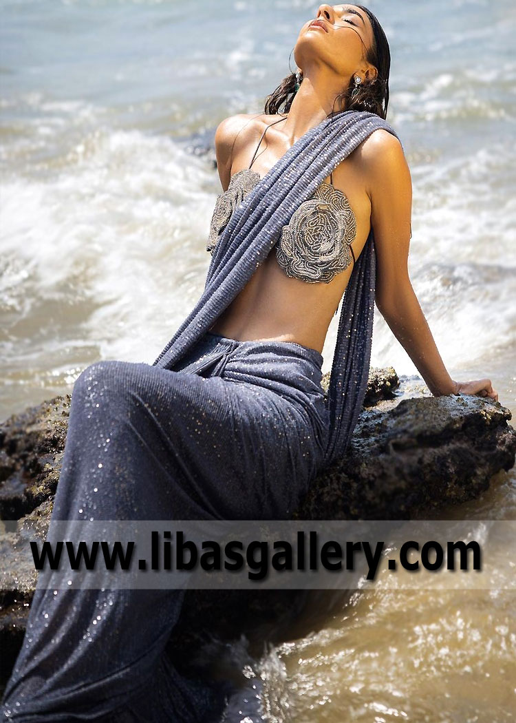 Manatee Tulipa Wedding Saree