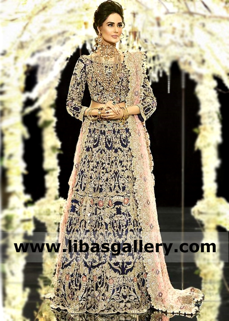 Sara Rohale Asghar Aveyron Bridal Lehenga