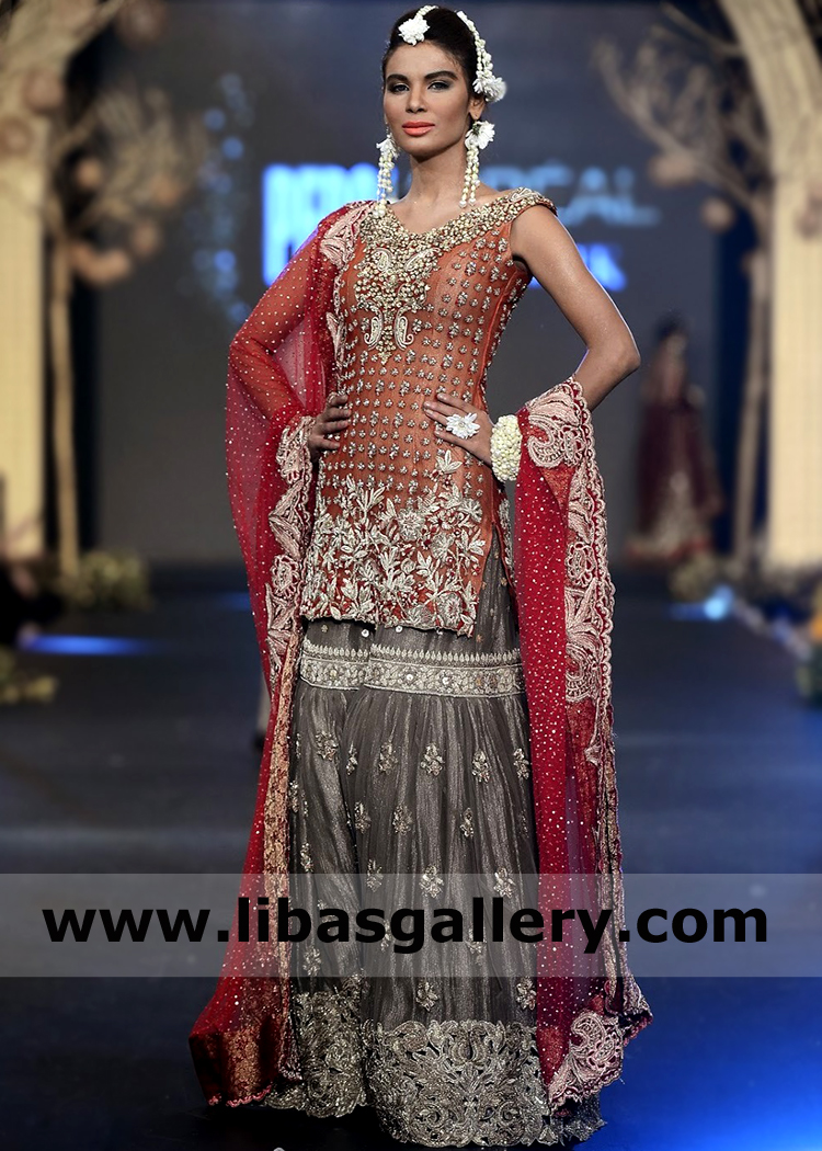 Elan Boudon Wedding Gharara Dresses