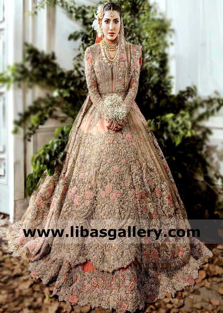 Republic Womenswear LePage Wedding Gown Lehenga