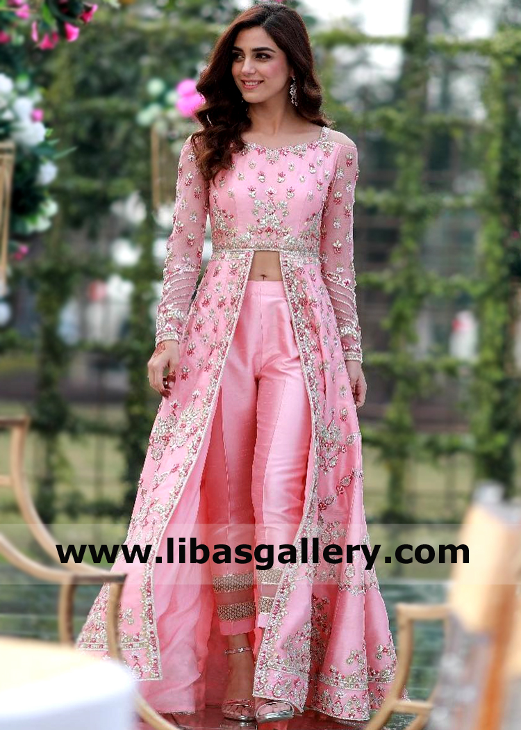 Faiza Saqlain Esperance Wedding formals Anarkali