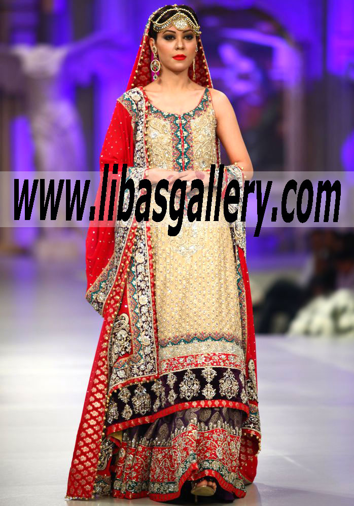 Zainab Chottani Bridal Wear for Traditional Wedding Event