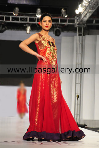 Red Luisa Anarkali