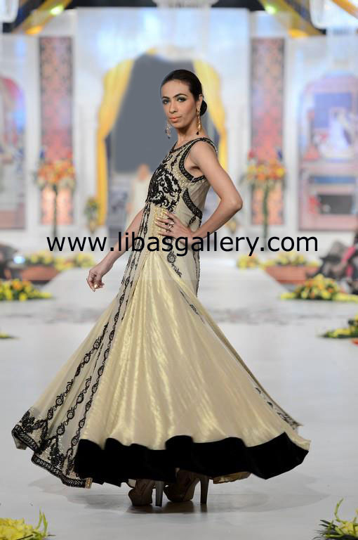 Beige Gilbert Anarkali Dresses