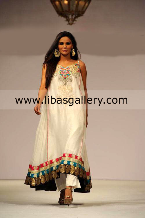 Off White Hackney Anarkali