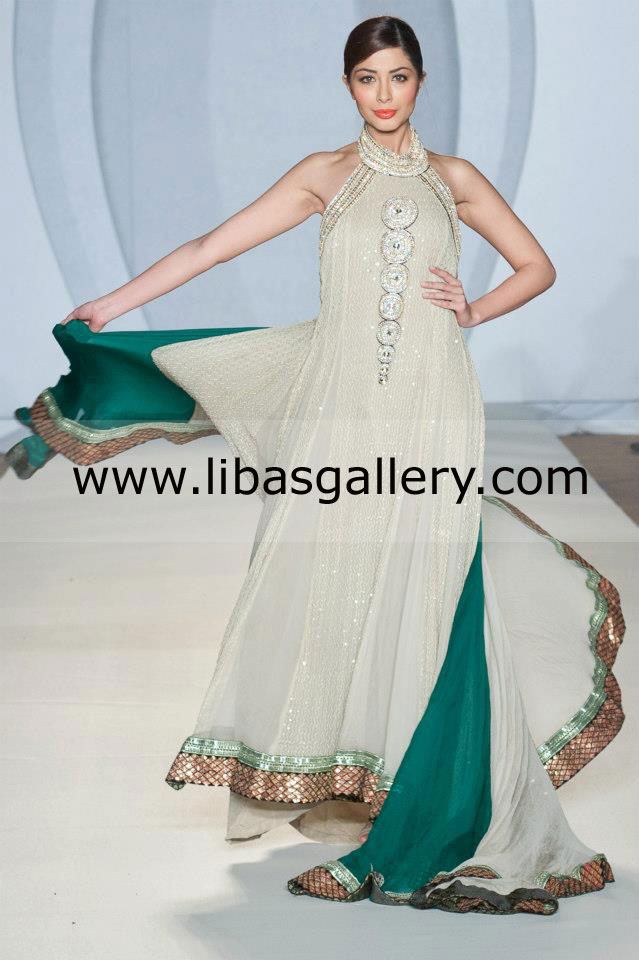 Off White Flinders Anarkali