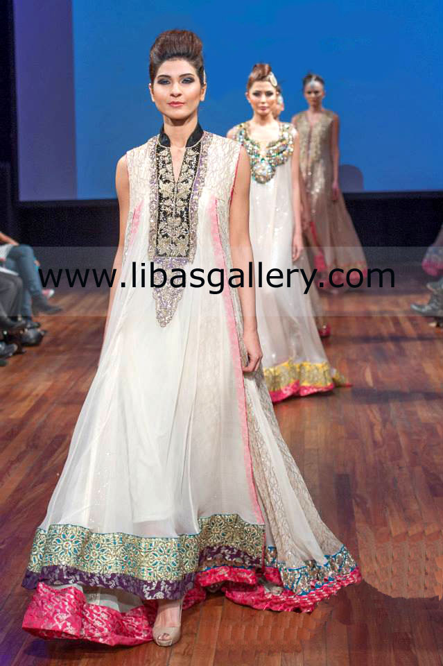 Off White Chrislyn Anarkali