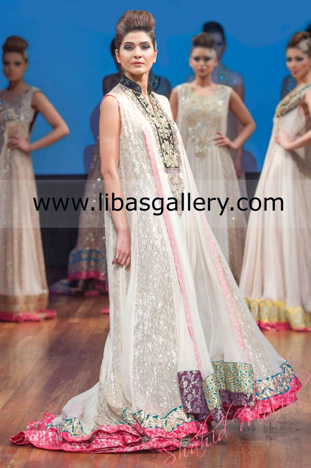Off White Chrislyn Anarkali
