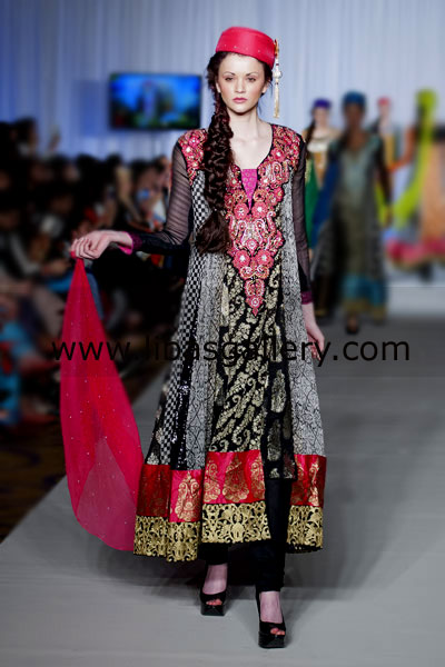 Long Anarkali Style Dress Wedding Collection