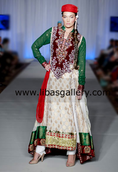 Anarkali Style Shirt for Mokiato Bridal