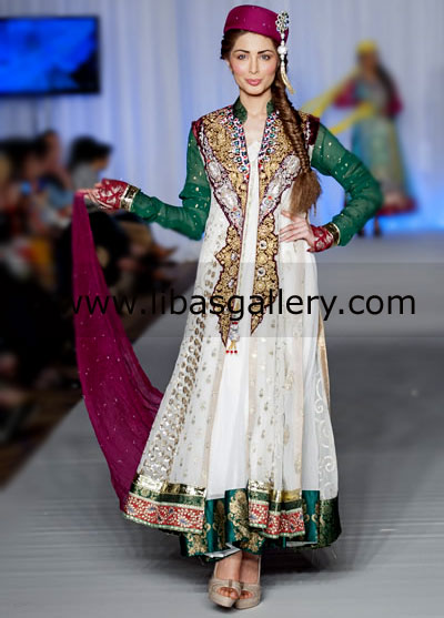 Anarkali Style Dress for Wedding and Party