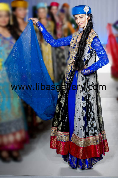 Beautiful Anarkali Style Bridal Dress 