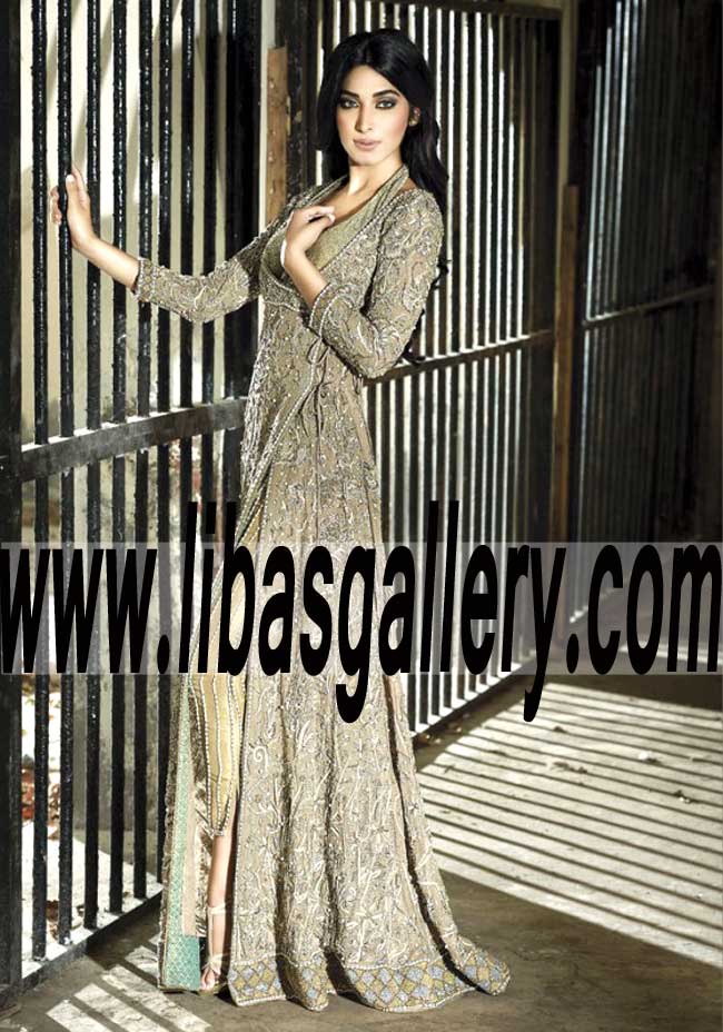 Bridal Angrakha Dress for Wedding and Special Occasions MEHDI Bridal Angrakha Dress Newcastle UK Anniversary Dresses Special Occasion Dresses