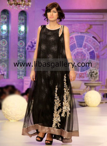 Black Aroha Anarkali