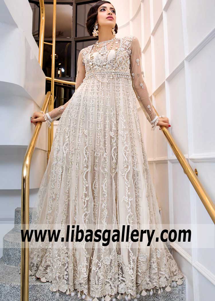 Off White Bridesmaid Dress or Guest of Wedding Dress