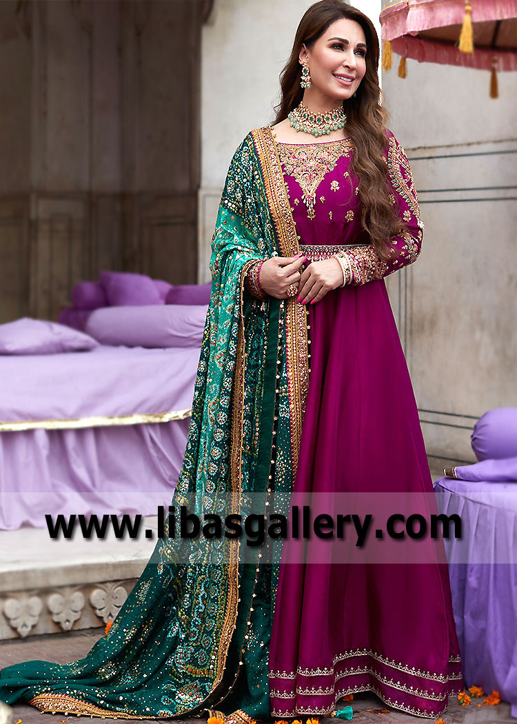 Tyrian Purple Crystalina Pishwas