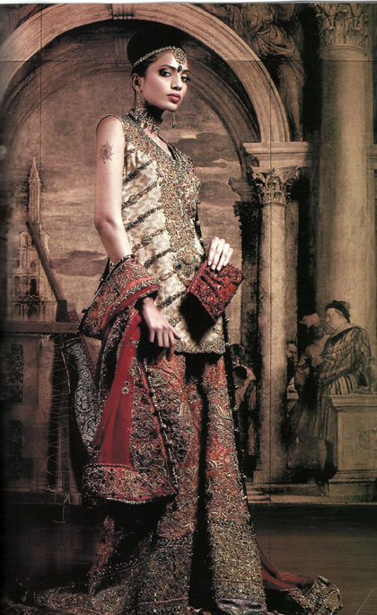 Fallow Red Dulce Lehenga 