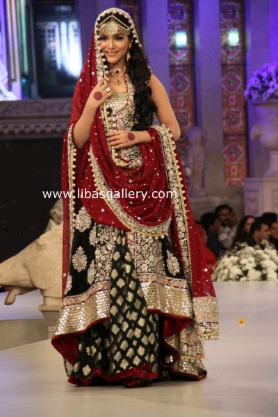 Black Haven Lehenga