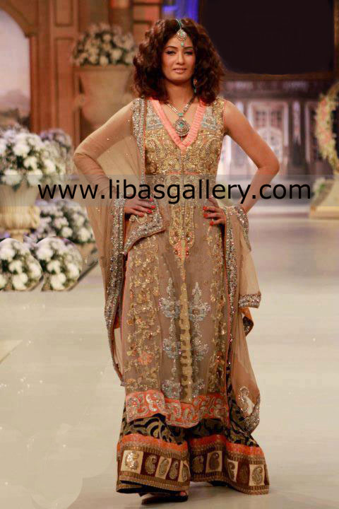 Desert Sand Amadeus lehenga