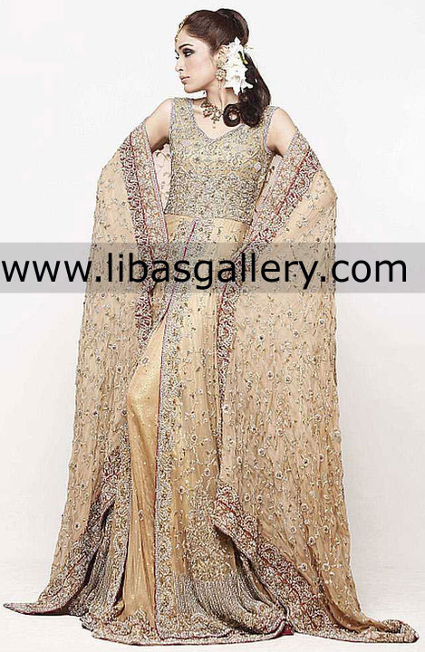 Earth Yellow Dettori New Bridal Dress