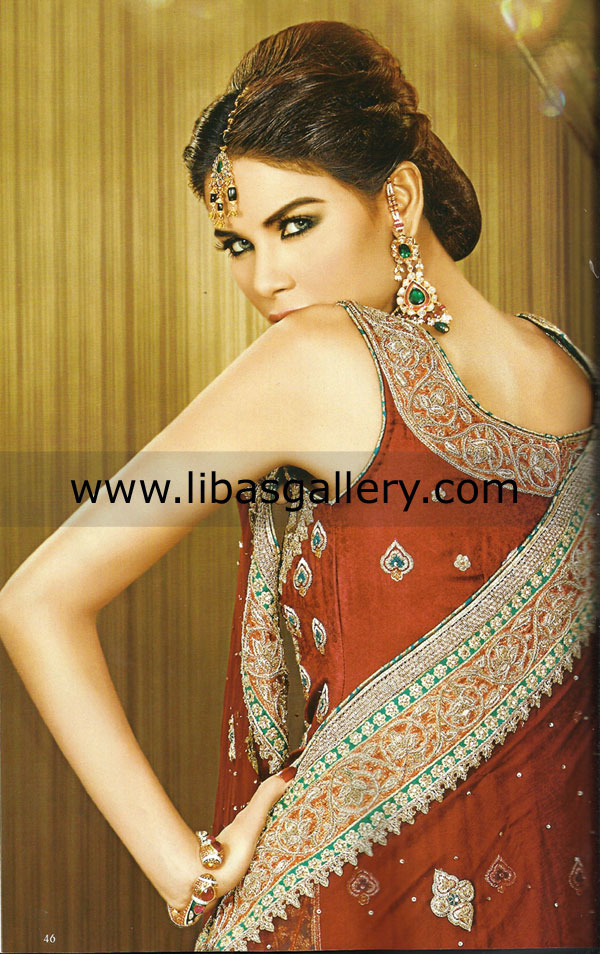 Deep Red Oxnard New Bridal Dress