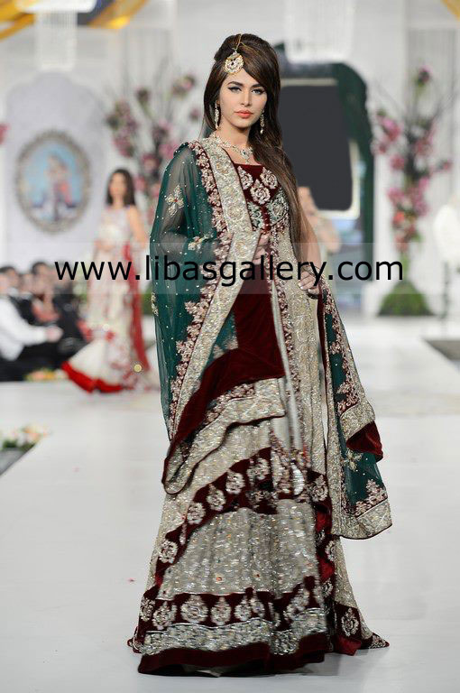 Timber Wolf Cybele Lehenga
