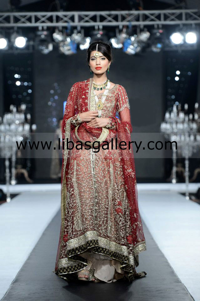 Red Alyssum Mahrani Bridal