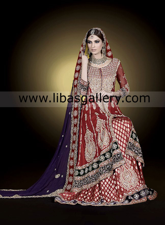 Ruby Red Olivia Bridal Dress 