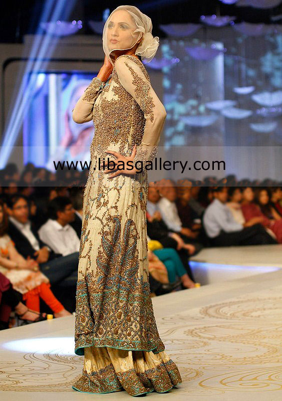 Designer HSY Special Occasion Bridal Lehengas Outfits at Pantene Bridal Couture Week 2013 Online Idaho, Illinois, Indiana, Iowa, Kansas, Kentucky, Louisiana, Maine U.S.A