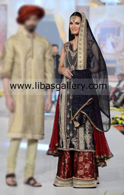 Blue Sandrine Bridal Wear
