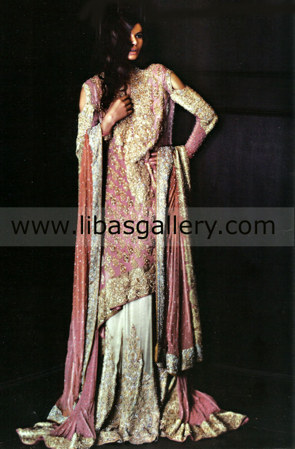 Light Pink Clayton Sharara For Wedding