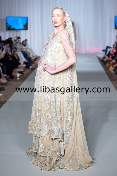 Cream Viktoria New Bridal Dress 