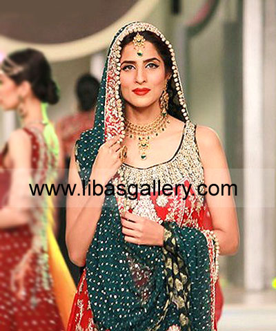 Traditional Red Eudora Bridal Wear