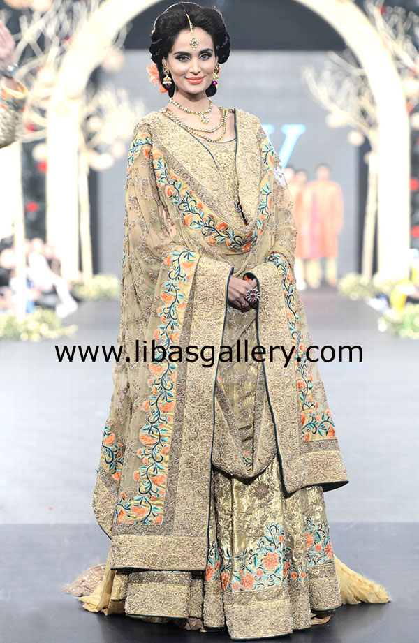 Antique Gold Desana Bridal Wear 